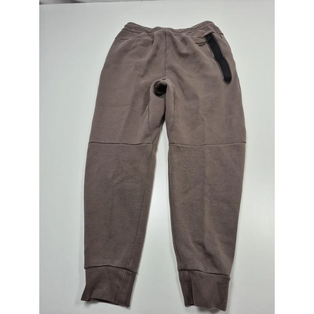 Nike Sweatpants Brown Tech Fleece Joggers Pockets Colorblock CU4495-004 Men's S